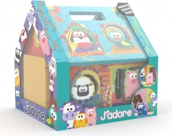 Drvena slagalica – seoska kućica