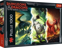 Puzzle mit 1000 Teilen Legendäre Monster aus FAERÛN – DUNGEONS & DRAGONS