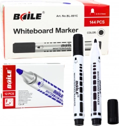Black board markers 12 pcs