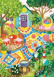 Garden Mosaic Puzzle 1000 Pieces