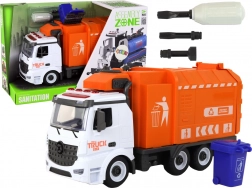 Garbage Truck Building Kit with Waste Sorting and Screwdriver with Lights and Sounds