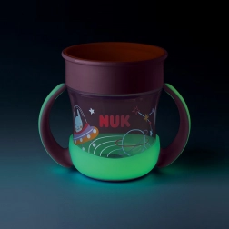 NUK Mini Magic Cup Night 160 ml pink children's cup