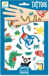 Tatuaggi temporanei con animali della giungla – DJECO