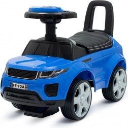 BABY MIX Prime SUV Kids Ride-On Blue with Eco Leather