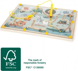 Magnetični labirint Safari small foot