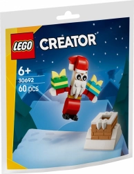 Lego Creator – Kerstman en schoorsteen
