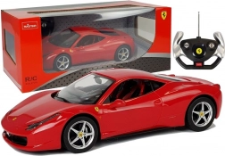 R/C Car Ferrari 458 Italia Rastar 1:14 Red
