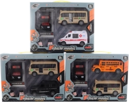 Komplet vztrajnostnih avtomobilov s baterijsko črpalko