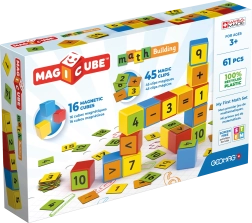 Geomag Magicube math building set 61 pieces