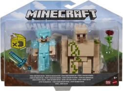 Minecraft Figures 8 cm – Double Pack with Accessories