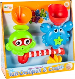 Zabawka do kąpieli ośmiorniczka i krab