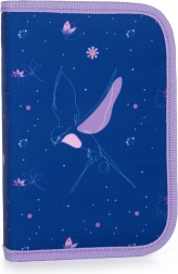 Astuccio scolastico OXY GO Fiori, 1 scomparto, 2 alette