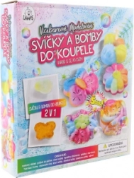 Sæt til fremstilling af lys og badebomber