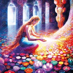 Puzzle Floral Altar 1023 Pieces MAGNOLIA