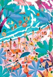 Clementoni puzzle Sunday on the Beach 1000 pieces