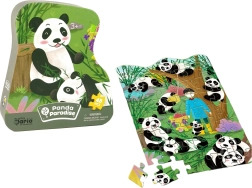 Puzzle Panda Foresta di Bambù 48 Pezzi