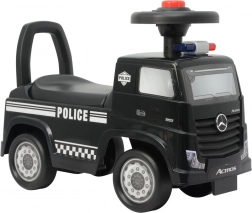 Løbecykel MERCEDES Actros politi sort