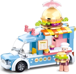 Sluban Girls Dream Mobile Burger Shop