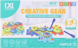 Vijčana građevna igračka za djecu, 188 dijelova