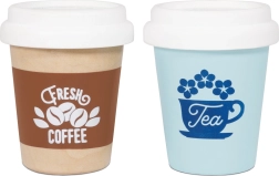 Le Toy Van kávé és tea elvitelre – fa szett 2 pohárral