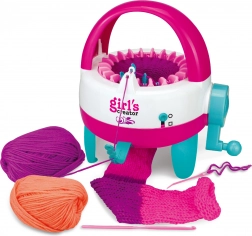 Girl's Creator Hand-Crank Knitting Machine