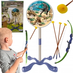 Woopie kids’ archery set dinosaurs – bow, arrows and target
