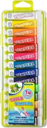 14 színű tempera festékkészlet