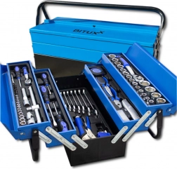Set alata 85 dijelova u metalnom sklopivom kovčegu