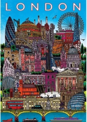 Puzzle Gibsons View of London 500 Pieces