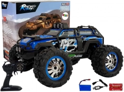 Race RC auto 1:18 blauw off-road 35 km/u