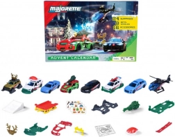 adventskalender med metalbiler og tilbehør (24 overraskelser)