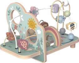 lesniški lesen labirint s kroglicami Forest od TOOKY TOY