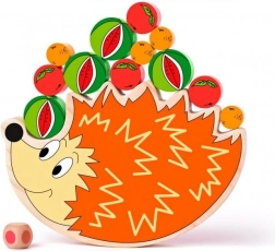 Wooden Balancing Game Hedgehog