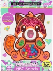 Set di perline colorate in plastica per bambini