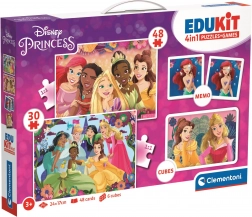 Set di giochi Disney Principesse 4 in 1