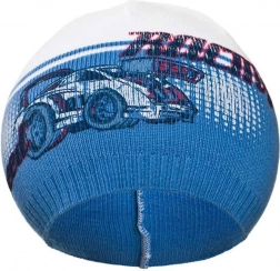 Cappellino autunnale per bambini NEW BABY Racing blu scuro