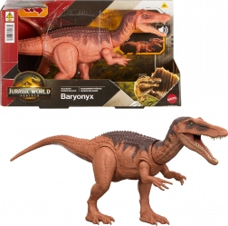 Baryonyx dinoszaurusz figura JURASSIC WORLD Rebirth Wild Roar hanggal 18 cm