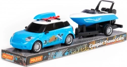 Auto Crociera con barca su rimorchio