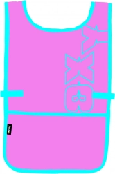 Pelerina predpasnik Oxy Pink za ustvarjanje