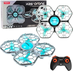 Drone SYMA X26 Pro con protezione delle eliche, acrobazie e illuminazione LED