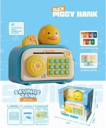 Elektronička dječja kasica sef Kaczuszka s PIN-om i otiskom prsta