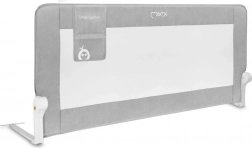 Dětská zábrana na postel MoMi LEXI XL PLUS šedá