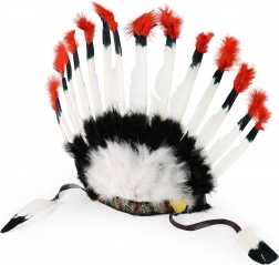 indián törzsfőnöki fejdísz farsangra