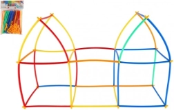 Kreatív szívószálas építőkészlet