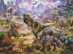 Puzzle 2D 300 dijelova dinosauri RAVENSBURGER