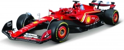 stavebnice modelu bburago 1:24 ferrari f1 sf24 2024 charles leclerc se stojánkem