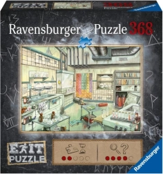Ravensburger puzzel Exit: laboratorium 368 stukken