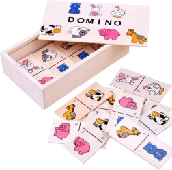 Picture Domino for Kids – Colorful Animals