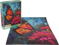 Puzzle 1000 elementów – kolorowy motyl