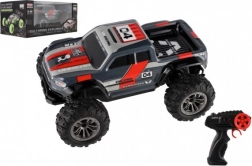 Auto RC Pick Up Terrein grijs-rood